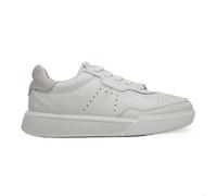 Ecco Street Court Leather Women's Fashion Trainers - White Shadow White - Size:UK 6.5-7