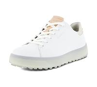 ECCO Women's Tray Golf Shoe, Bright White, 6.5 UK