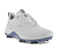 ECCO Womens W Golf Biom G5 Spiked Leather Golf Shoes - White - UK 5-5.5
