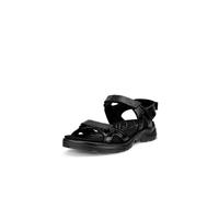 ECCO Womens Yucatan 2.0 Sport Sandal, Black Patent, 7-7.5