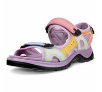 ECCO Girl's Yucatan Multicolor Sport Sandal, Nubuck Lavender Mist, 34/34.5 EU