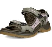 ECCO Women's Yucatan Sport Sandal, Vetiver/Violet Ice/Tarmac Nubuck, 4-4.5