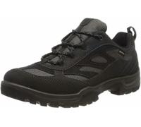 Ecco Xpedition III Leather Textile Women's Lace Up Trainers - Black Mole - Size:UK 6