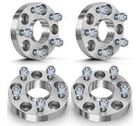 ECCPP 4PCS 1 inch 5x4.5 Wheel Spacers 5 lug for Honda Crosstour 2012-2015 | 64.1mm CB 12x1.5 Studs 5x114.3mm Wheel Adapters for Acura TL 1996-2008