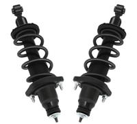 ECCPP Complete Strut Assembly Shock Absorber for Honda Civic 2001-2005 | Shock Absorber for Honda Civic 2001 2002 2003 2004 2005(Excludes 2.0L SI SIR Models) 2pcs Rear Pair 171340L 171340R