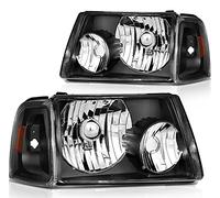 ECCPP Headlight Assembly For Ford For Ranger 2001-2011 Driver and Passenger Side Headlamps