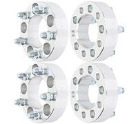 ECCPP Set of 4 1.5 inch Wheel Spacer 5x4.5 5x114.3 Wheel Spacer Adapter Kit with M 14x1.5 82.5mm Hub Bore for 3 300 458 Italia 458 Speciale 5 Lug Silver Aluminum
