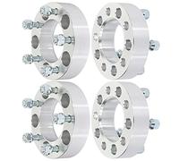 ECCPP Set of 4 1.5 inch Wheel Spacer 5x4.75 5x120.65 Wheel Spacer Adapter Kit with M 12x1.5 87.1mm Hub Bore for Blazer Camaro Corvette Firebird Jimmy XLR 5 Lug Silver Aluminum