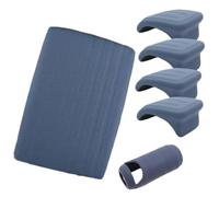 EceGnAhnJ 6 Pcs Gear Shift Cover Set Compatible with Yuan Plus Atto 3(Blue) | Fits 2022-2024 Models; Includes Armrest Box And Door Handrail Covers