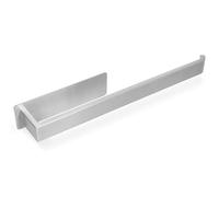 ECENCE Towel Rail No Drill brushed 38cm - Modern 3M Self-Adhesive Towel Holder for Bathroom, Kitchen & Guest Toilet, Stainless Steel 304 Rustproof