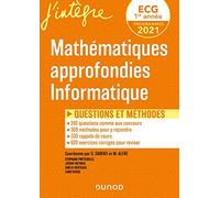 ECG 1 - Mathématiques approfondies, Informatique: Questions et méthodes