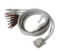 ECG Cable ECG 12 Lead for CONTEC ECG Machine ECG/EKG Electrocardiograph,ECG lead