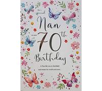 ECG For A Special Nan on your 70th Birthday card
