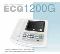 ECG1200G Digital 12 channel 12 lead ECG Machine Electrocardiograph, PC Software