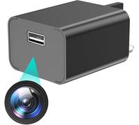 echden USB Charger Spy Camera,1080P HD WiFi Hidden Wireless Indoor Secret Nanny Camera Home Security Surveillance Camera Small Monitoring Camera App Control