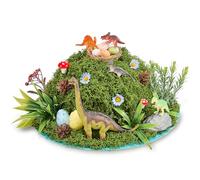 Echehi Easter Bonnet for Boys with Hat, 5 Dinosaurs, Nest, Eggs, Artificial Plants, Easter Bonnet Decorations Kit (Dinosaur Series)