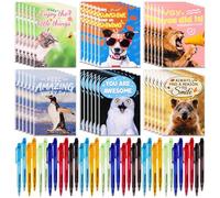 Echehi Gifts For Students From Teachers, 36 Pcs Notebooks And Pens Set, Class Gifts For 30 Children, End Of Year Class Presents For School Kids, Stationery For School Children