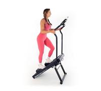 Echelon Stair Climber Max, Foldable Home Stair Stepper, LCD Display, 32 Magnetic Resistance Levels, Bluetooth Connectivity, Adjustable Foam Handlebars, Supports Up to 140kg / 300lb