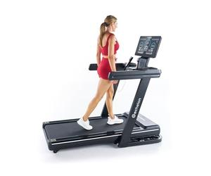 Echelon Stride 50-RCX Treadmill for Home Cardio with 3.0 Peak DC Motor, 22 Inch HD LED Screen, 12.5 MPH Speed, 15% Incline, Air Cushioning Deck, Bluetooth, 350 LB Capacity + 30-Day Free Membership
