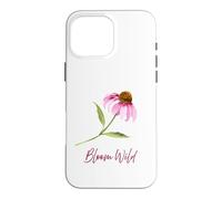 Echinacea Bloom Wild Nature Floral, Gardening lovers, Women Case for iPhone 16 Pro Max