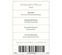Echinacea Flower Dried Whole Blooms - Herbal Tea Blends