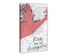 Echo And The Bunnymen - Foto's Aan Mijn Muur Canvas Poster Wall Art Decor Print Picture Paintings for Living Room Bedroom Decoration 08x12inch(20x30cm)