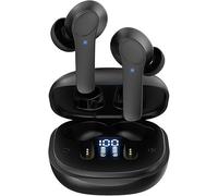 Echo Connect Translation Earbuds,Earbud Language Translator Real-Time,Language Translator Earbuds,Echo Connect,Portable in-Ear Translator,Instant Translator Earbuds (Black)