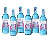 Echo Falls Fruit Fusion Blue Raspberry Wine Drink 9% ABV, 75cl Bottles (Case of 6) - Sweet Blue Raspberry Flavoured Fruit Wine, Ready to Serve, Party & Sharing Drink