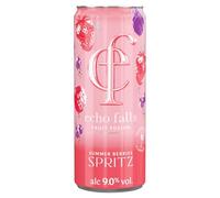 Echo Falls Fusions Summer Berries Spritz Cans, 12 X 250ml