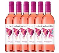 Echo Falls wine | 10.5% ABV | 75cl | (Case of 6 bottles, White Zinfandel Rose)