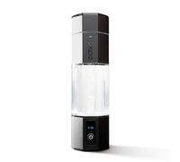 Echo Go+ Hydrogen Water Bottle - Ionizer Up to 4500PPB - SPE & PEM Generator - Gary Brecka Recommended - Alternative to Pitcher - Black Hydrogenated Bottle