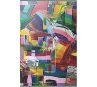 Echo; IS01: Abstract Notebook A5 | Full-Color Artistic Margins Based on Original Artwork | For Creativity, Reflection & Visual Thinking