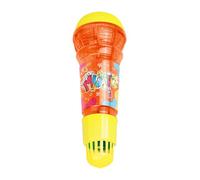 Echo Microphone Kids - Colorful Plastic Meatloafer, Lightweight Amplifier Device | Retro Karaoke Style Design, Roleplay Activities, Funny Voice Enhancement Tool, Todd