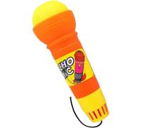Echo microphone prop, children's microphone toy, toddler toy model, no batteries required, perfect for singing, a great birthday gift for boys and girls. (Pack of 2)