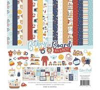 Echo Park - Baby On Board - 12" x 12" Boy Collection Kit - 12 Double Sided Papers