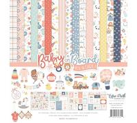 Echo Park - Baby On Board It's a Girl! 12"x12" Double Sided Papers Collection Kit