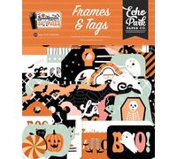 Echo Park Cardstock Ephemera-Frames & Tags Spooktacular Halloween