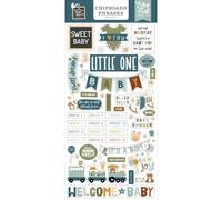 Echo Park Chipboard 6"X13"-Phrases, Special Delivery Baby Boy