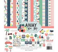 Echo Park Collection Kit 12"X12"-Away We Go -WG270016