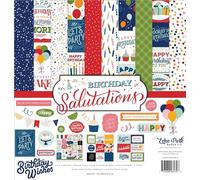 Echo Park Collection Kit 12"X12"-Birthday Salutations IS264016