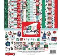Echo Park Collection Kit 12"X12"-Happy Holidays