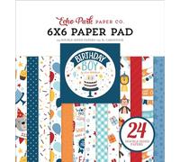 Echo Park Double-Sided Paper Pad 6"X6" 24/Pkg-Birthday Boy