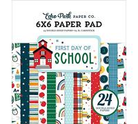 Echo Park Double-Sided Paper Pad 6"X6" 24/Pkg-First Day Of School -DS276023