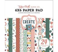 Echo Park Double-Sided Paper Pad 6"X6" 24/Pkg - Let's Create