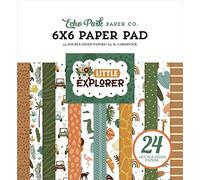 Echo Park Double-Sided Paper Pad 6"X6" 24/Pkg-Little Explorer