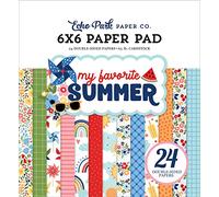 Echo Park Double-Sided Paper Pad 6" X6" 24/Pkg-My Favorite Summer