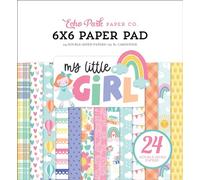 Echo Park Double-Sided Paper Pad 6"X6" 24/Pkg-My Little Girl