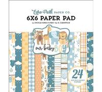 Echo Park Double-Sided Paper Pad 6"X6" 24/Pkg-Our Baby Boy
