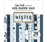 Echo Park Double-Sided Paper Pad 6"X6" 24/Pkg-Winter -TR257023