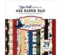 Echo Park Double-Sided Paper Pad 6"X6" 24/Pkg-Wizards & Company